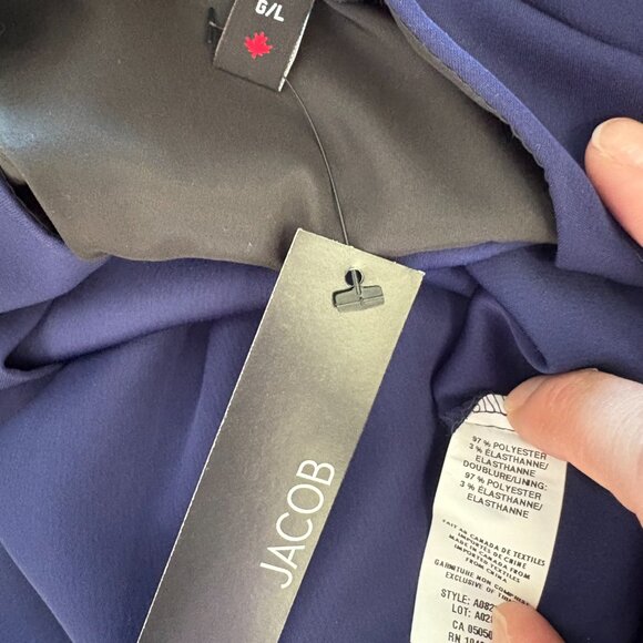 NWT Jacob Navy below the knee dress - Picture 7 of 7